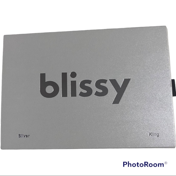 Blissy Other - Blissy Silk Silver King Size Pillowcase